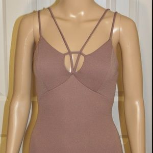 CHARLOTTE RUSSE Strappy Bodysuit